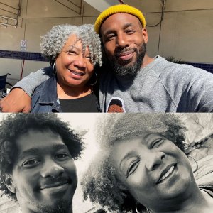 Stephen 'tWitch' Boss' Mother Connie Boss Alexander Shares Emotional Message About Her Son in 'Heaven' Following His Death yellow beanie