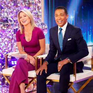 T.J. Holmes and Amy Robach