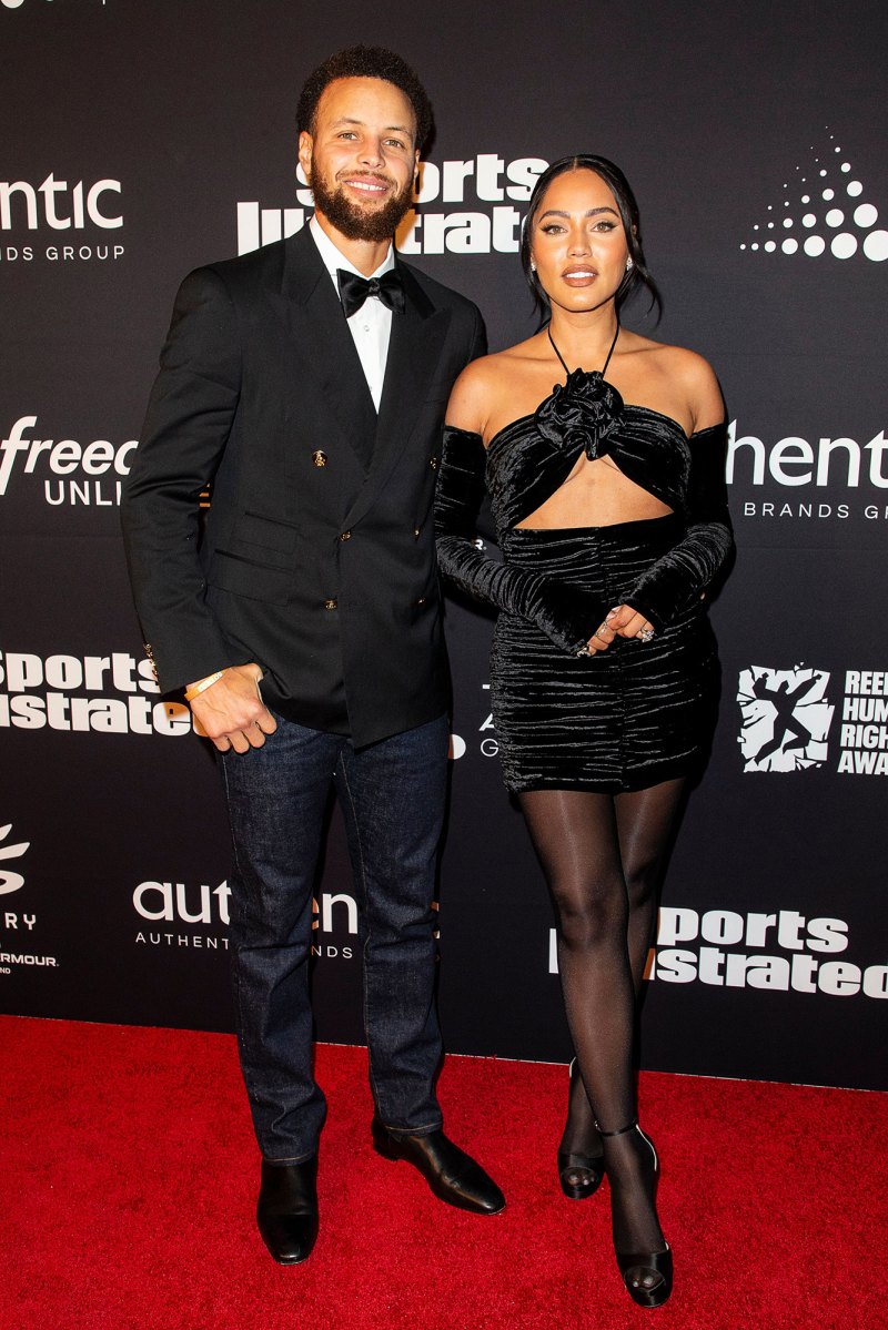 The Hottest Couple Style Moments of 2022- Ciara & Russell Wilson, Plus More - 058 Stephen Curry, Ayesha Curry Sports Illustrated Sportsperson of the Year Awards, Arrivals, San Francisco, California, USA - 08 Dec 2022