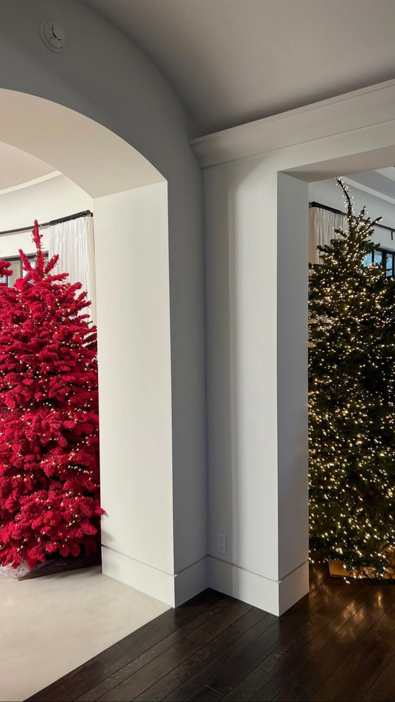 The Kardashian-Jenner Family's 2022 Holiday Decorations- Kylie Jenner's Elaborate Tree, Kris Jenner's Custom Elves on a Shelf and More - 042