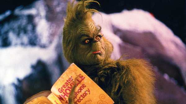 TikToker Points Out Jim Carrey Grinch Movie Mistake yellow telephone book