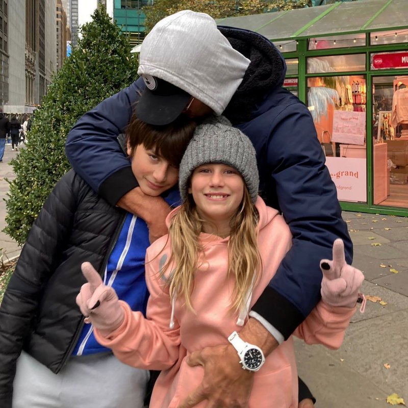 Tom Brady and Gisele Bundchen’s Family Album pink sweatshirt