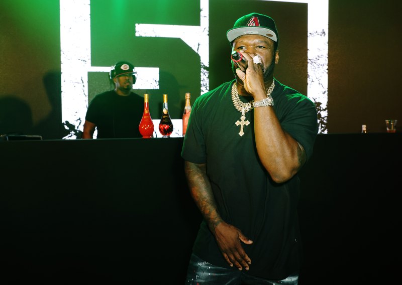 Actuació de Travis Scott i 50 Cent Headline a l'Art Basel Party de Wayne i Cynthia Boich