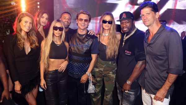 Travis Scott and 50 Cent Headline Performances at Wayne and Cynthia Boich's Art Basel Party