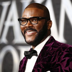 Tyler Perry Considered Turning Down Position as Lilibet’s Godfather If He Had to Go to U.K. velvet suit