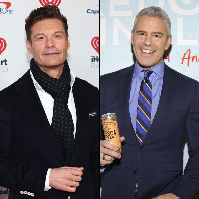 Us Weekly - Ryan Seacrest Is ‘Not at All’ Worried About Andy Cohen’s Plan to ‘Party Harder’ on New Year’s Eve After 2021 'Losers' Diss yellow can