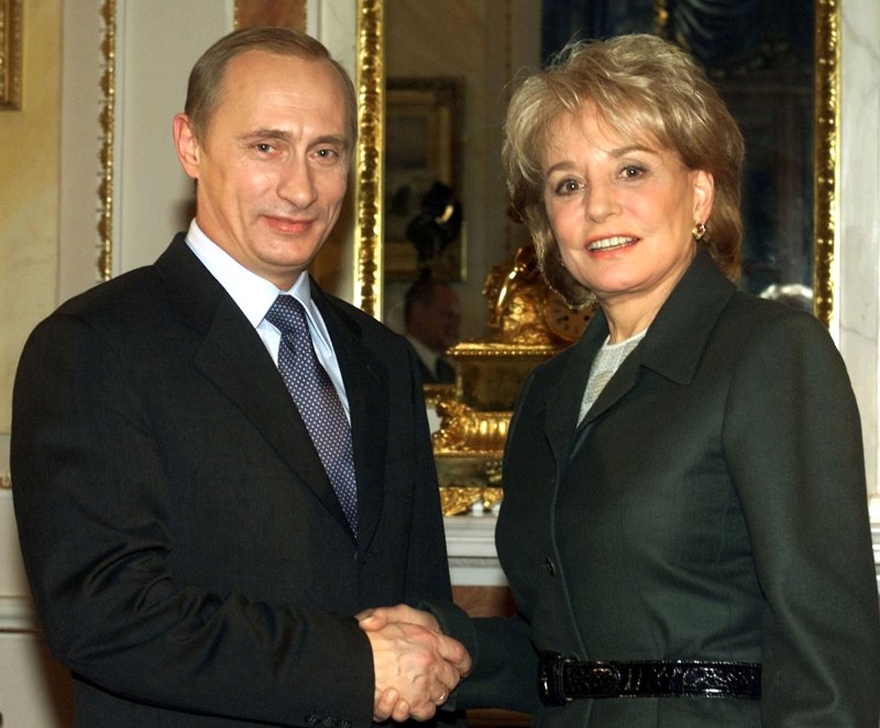 Vladimir Putin Barbara Walters Most Famous Interviews