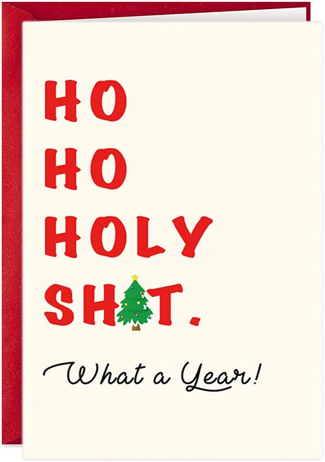 WLWLG Funny Christmas Card