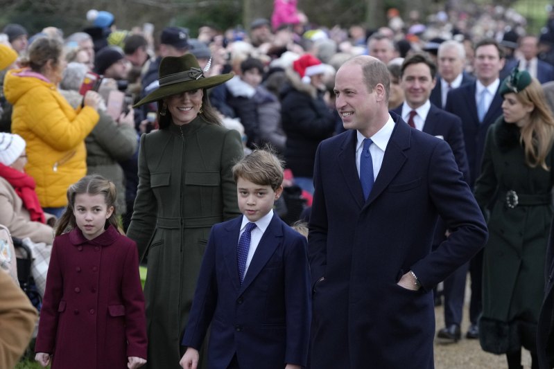 Will and Kate with George and Charlotte