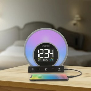alarm clock with charging port