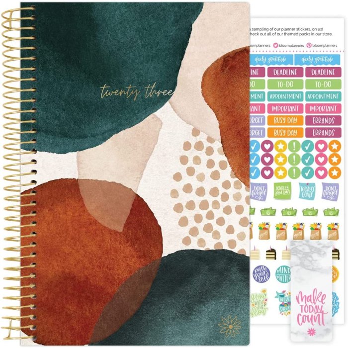 bloom daily planner 2023