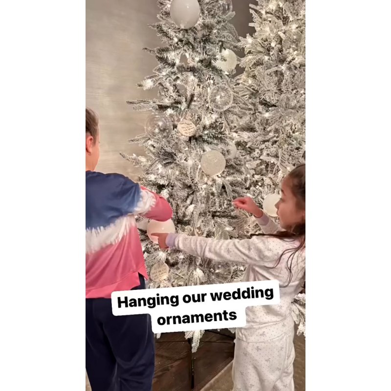 So Cute! Kevin Jonas’ Daughters Hang His Wedding Ornaments on Family Tree