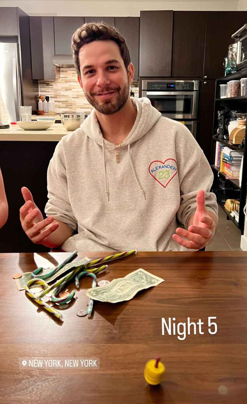 Night 5! See Skylar Astin and More Stars Celebrating Hanukkah 2022