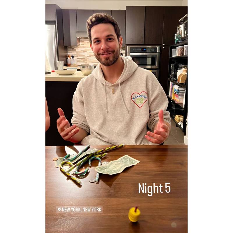 Night 5! See Skylar Astin and More Stars Celebrating Hanukkah 2022