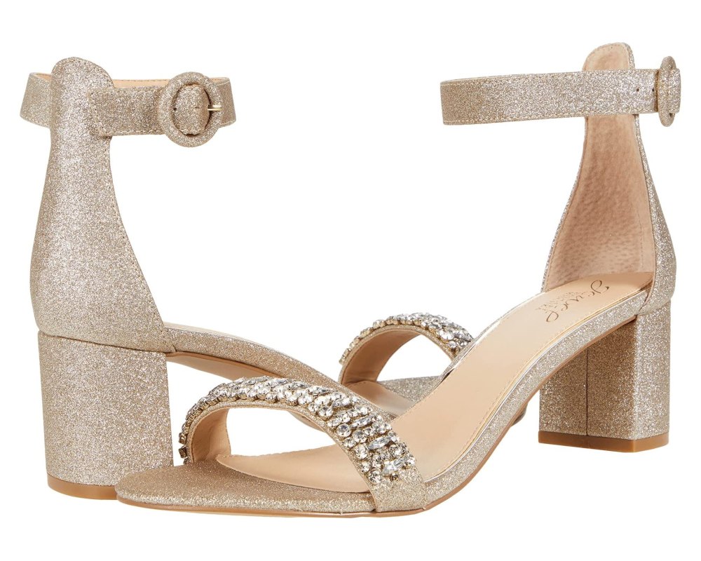 crystal-embellished heels