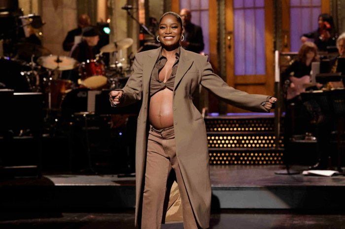 keke palmer is pregnant with 1st child debuts baby bump on saturday night live i am so excited 01
