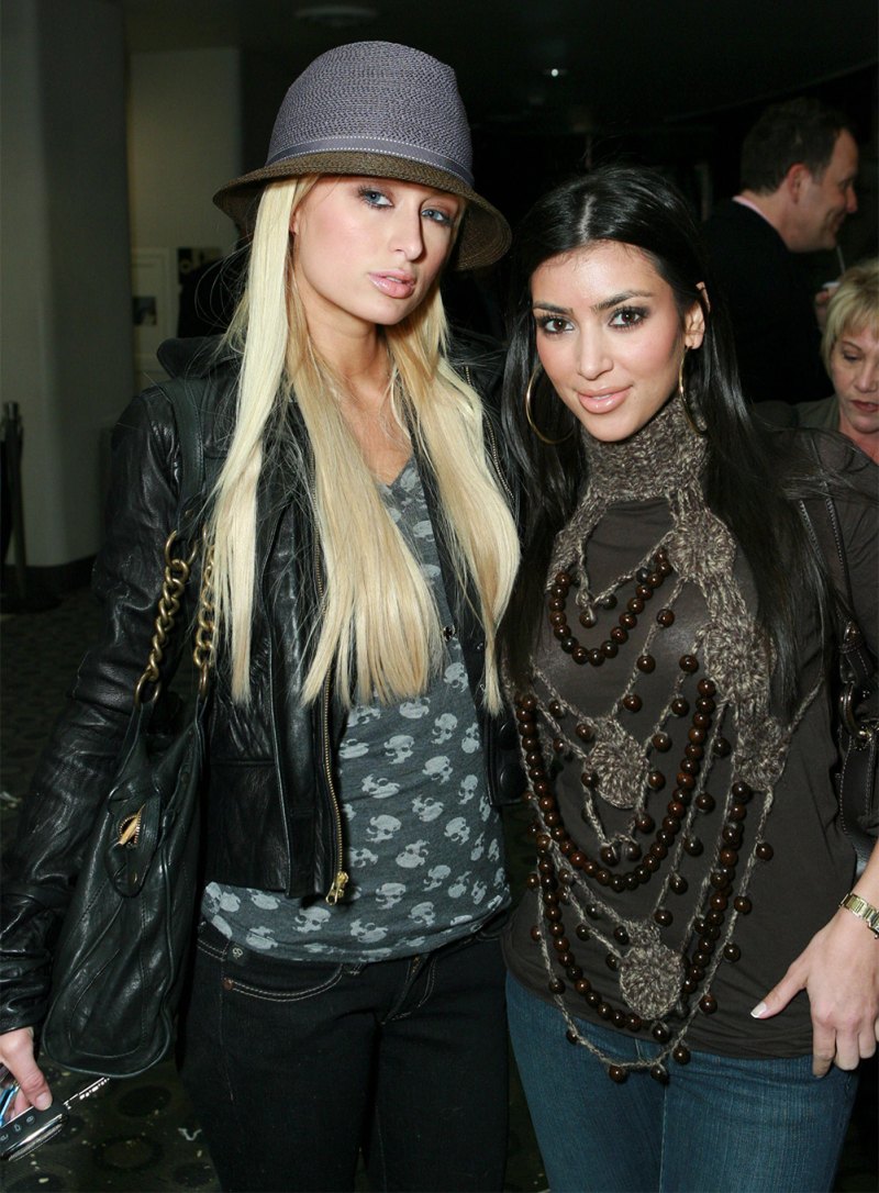 Kim Kardashian and Paris Hilton Throwback