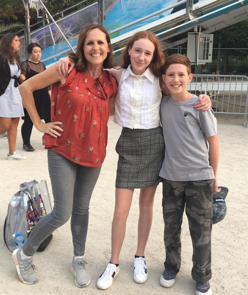 Molly Shannon and Kids