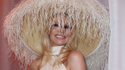 Pamela Anderson Jacqumus campaign