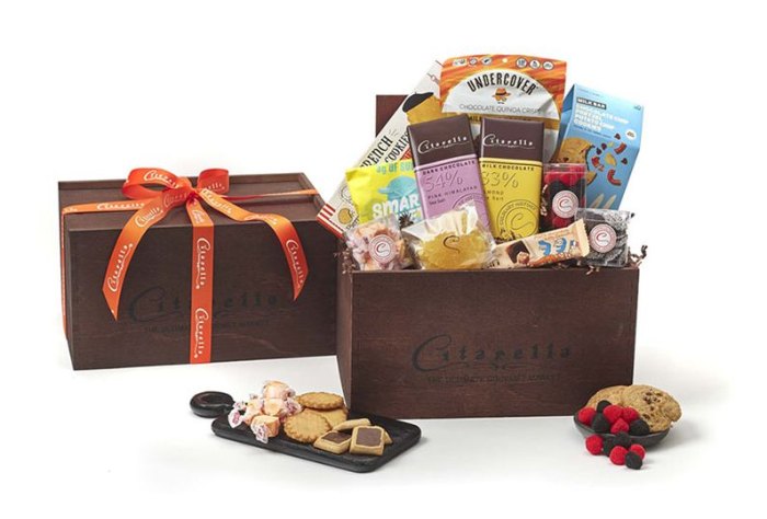 sweet gift basket Citarella
