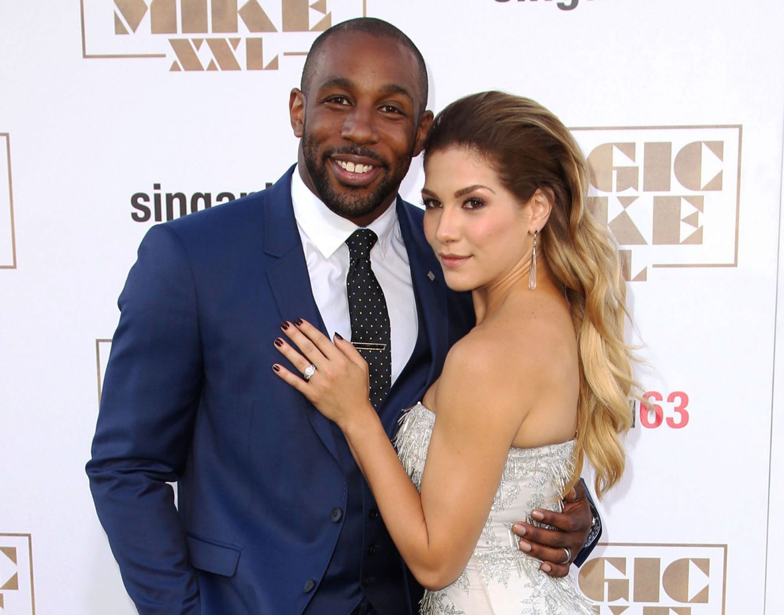 tephen 'tWitch' Boss and Wife Allison Holker's Relationship Timeline white dress
