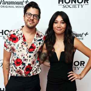 ‘Superbad’ Alum Christopher Mintz-Plasse Engaged to Girlfriend Britt Bowman red floral shirt