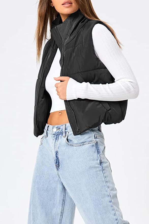 Paige DeSorbo Recommends This Cropped Puffer Vest — On Sale