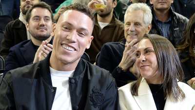Aaron Judge Samantha Bracksieck New York Rangers
