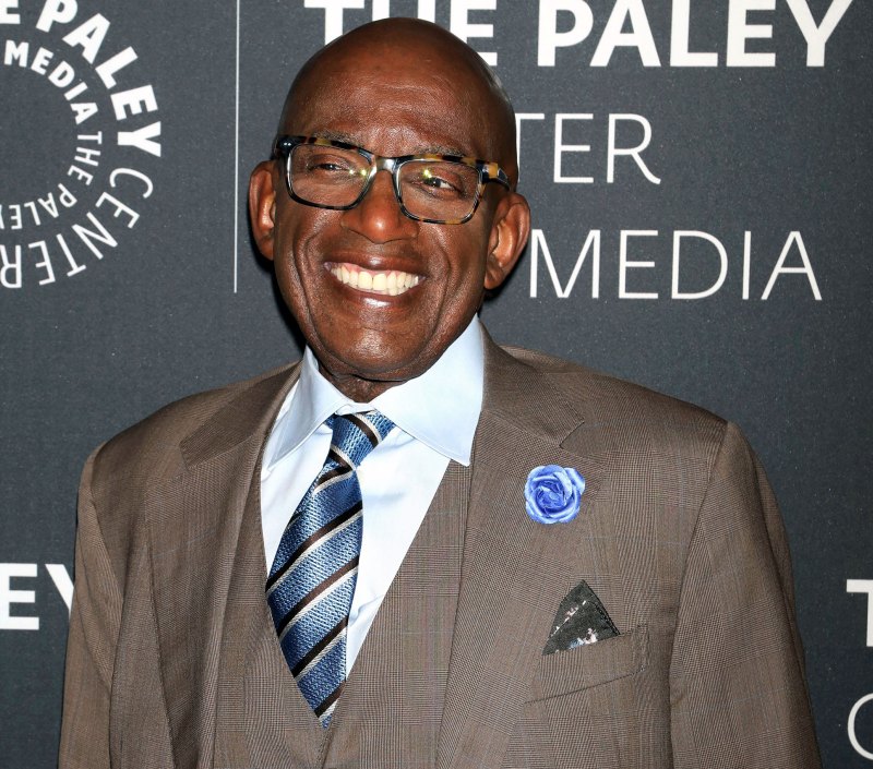 Al Roker's Quotes About His Health Through the Years blue flower pin