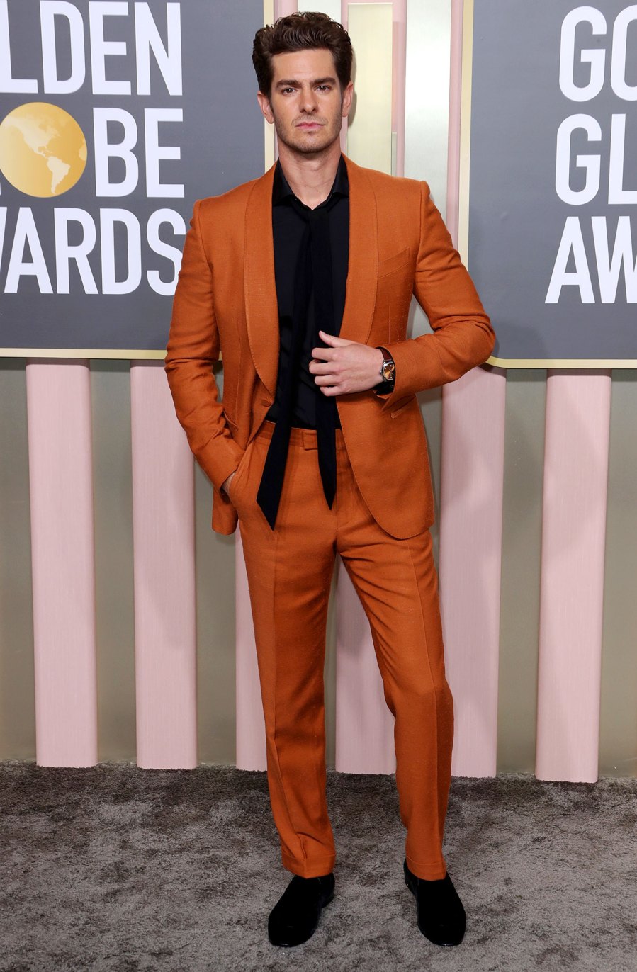 Andrew Garfield Hottest Hunks Golden Globes 2023