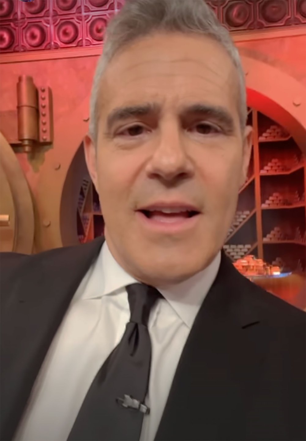 Andy Cohen Apologizes to Larsa Pippen for Yelling at Her While Filming 'The Real Housewives of Miami' Reunion: 'I Don't Like Screaming at Women' black tie