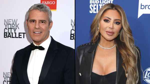 Andy Cohen Apologizes to Larsa Pippen for Yelling at Her While Filming 'The Real Housewives of Miami' Reunion: 'I Don't Like Screaming at Women' leather jacket
