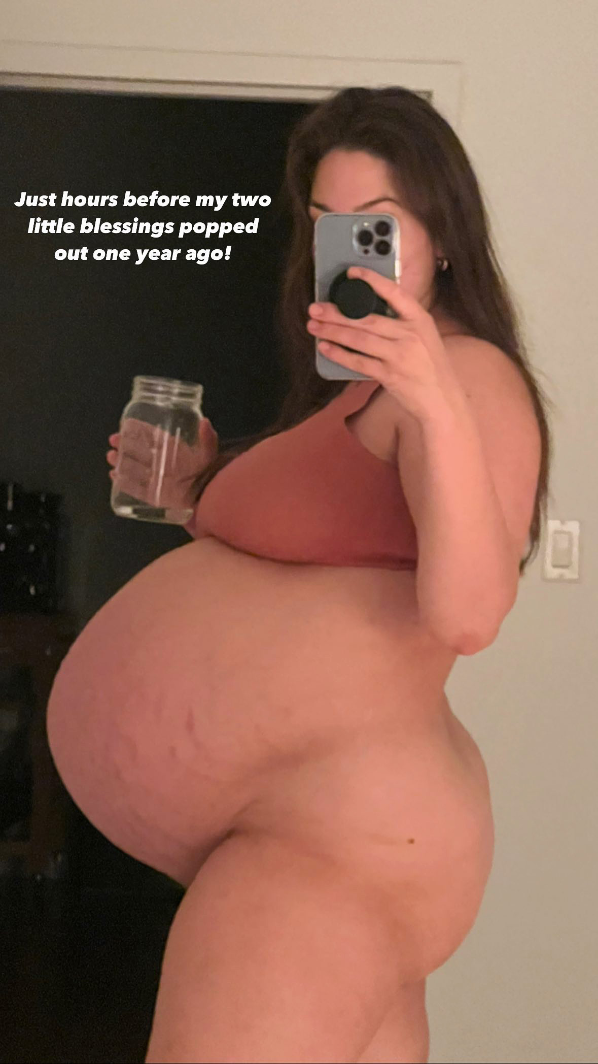 1179px x 2096px - Ashley Graham Shares Nude Pics From When She Was Pregnant With Twins