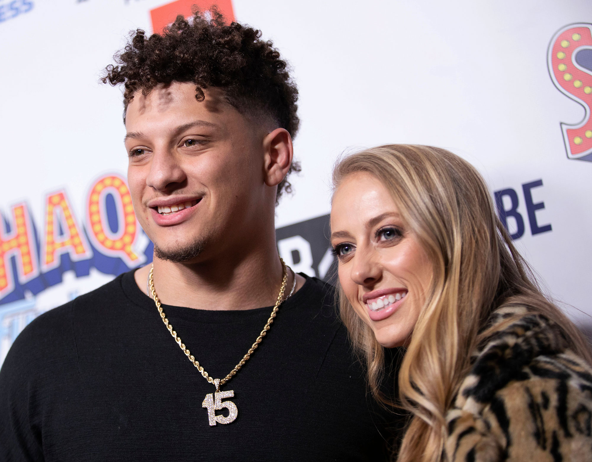 Brittany Matthews, Patrick Mahomes Celebrate After Chiefs Win