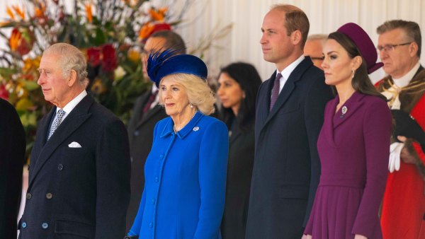 Ceremonial Welcome by King Charles III and Queen Consort state visit of The President of the Republic of South Africa, London, UK - 22 Nov 2022