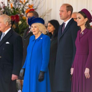 Ceremonial Welcome by King Charles III and Queen Consort state visit of The President of the Republic of South Africa, London, UK - 22 Nov 2022