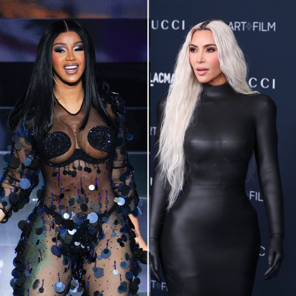 Cardi B Says Kim Kardashian Gave Her Plastic Surgeon Recommendation