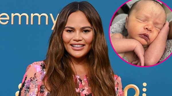 Chrissy Teigen Shares 1st Solo Photo of Her and John Legend's Newborn Daughter Esti- ‘Out Here Lookin Like a Baby’ - 345