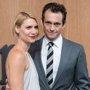 Claire Danes Is Pregnant, Expecting Baby No. 3 With Hugh Dancy black grey tie
