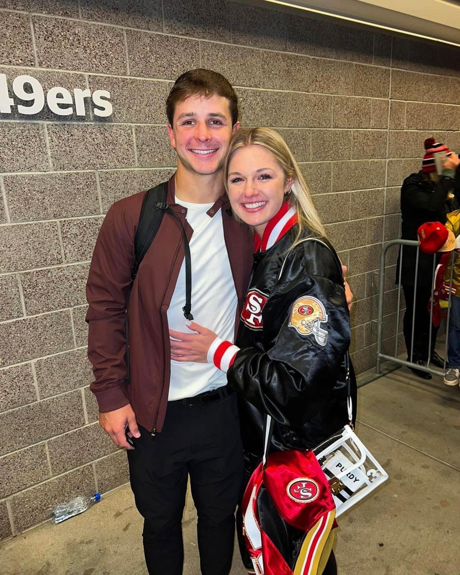 December 2022 Jenna Brandt Instagram San Francisco 49ers Quarterback Brock Purdy and Jenna Brandt Relationship Timeline