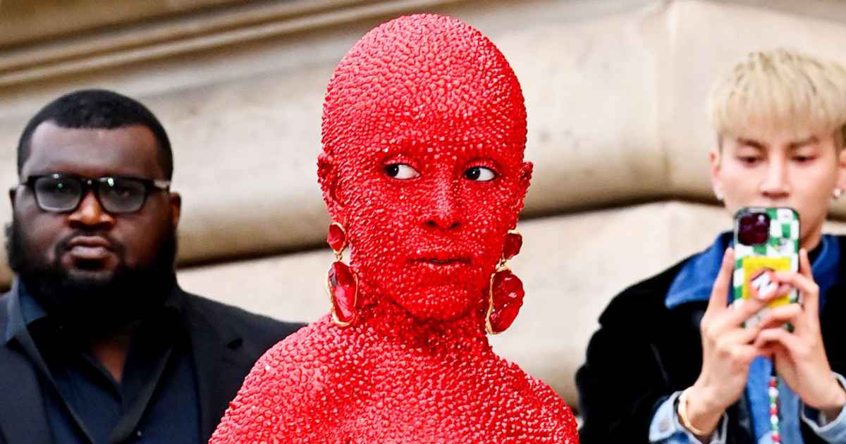 doja cat red dress designer Undefeated Boxing World Champ Brands Doja Cat as 'Ms. Lucifer' Hours After Viral Dress at Fashion Week