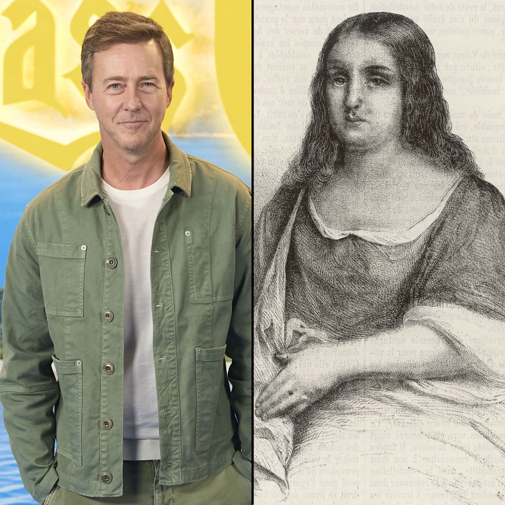 Edward Norton Learns Pocahontas Is His 12th Great-Grandmother: 'About as Far Back as You Can Go' green jacket