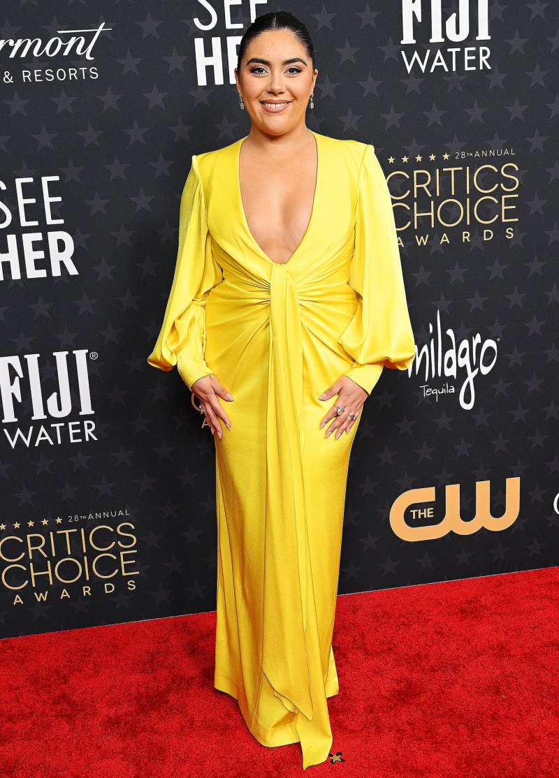 Emily Uribe Red Carpet Critics' Choice Awards 2023