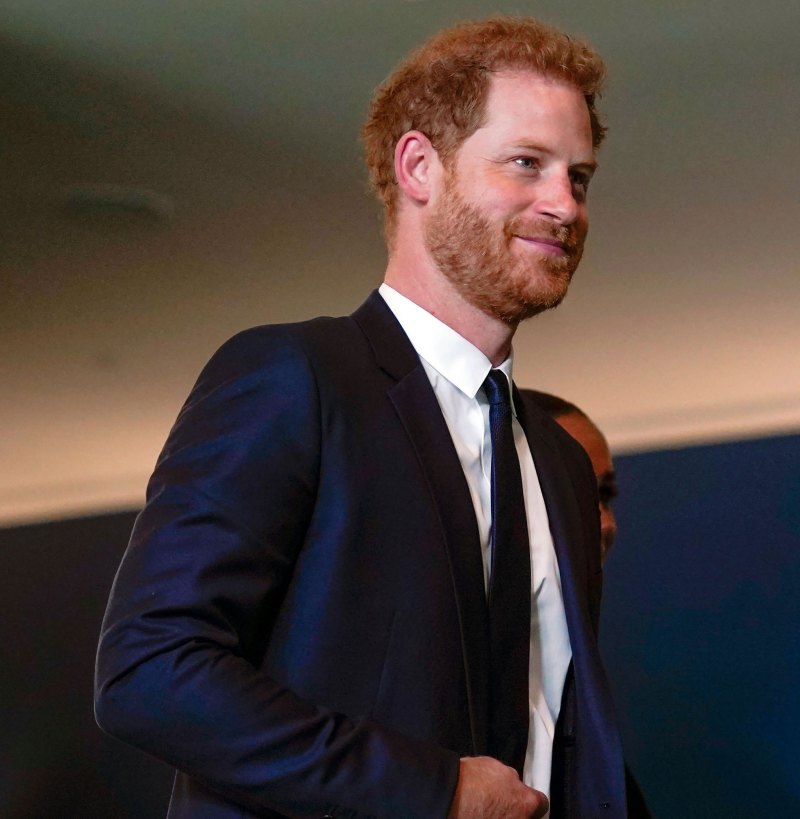Everything Prince Harry and Meghan Markle Have Said About Their Son Archie blue suit and tie