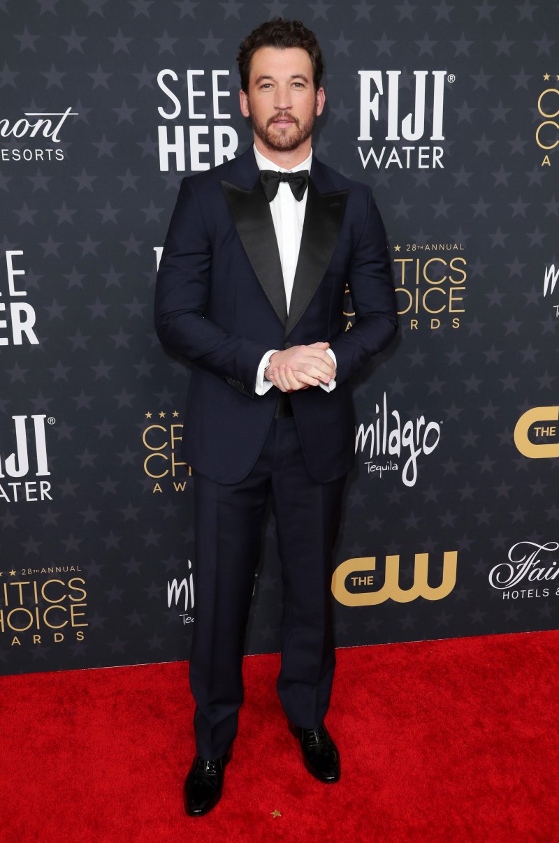 Everything the 'Top Gun- Maverick' Cast and Crew Has Said About a Potential Sequel - Miles Teller shutterstock_editorial_13713375lw 28th Annual Critics' Choice Awards, Arrivals, Los Angeles, California, USA - 15 Jan 2023