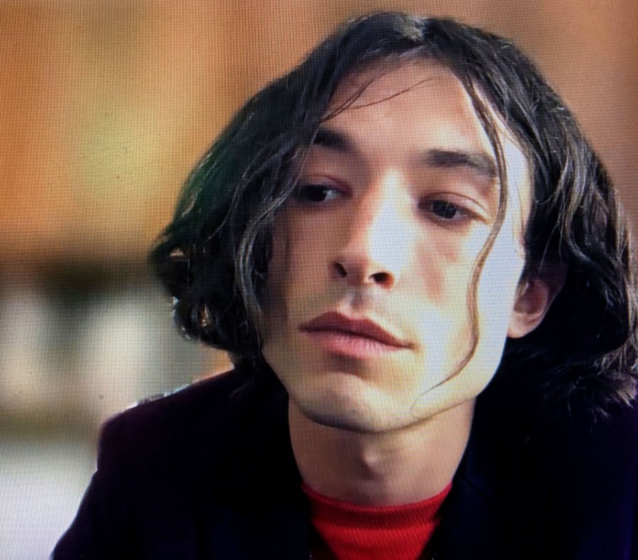 Ezra Miller’s Ups and Downs red shirt