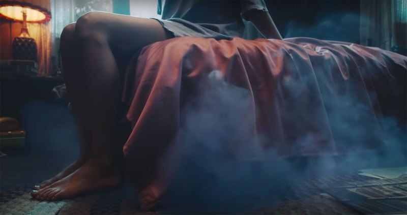 Feet Blue Nails Breaking Down All the Easter Eggs in Taylor Swift Lavender Haze Music Video