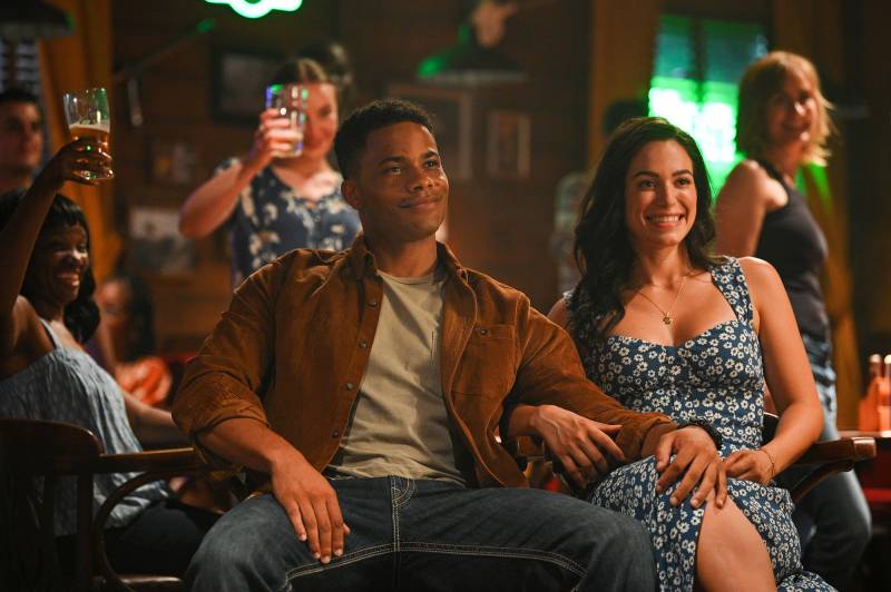 'Fire Country' Cast's Dating Histories - 098 The Fresh Prince of Edgewater Jordan Calloway, Stephanie Arcila.