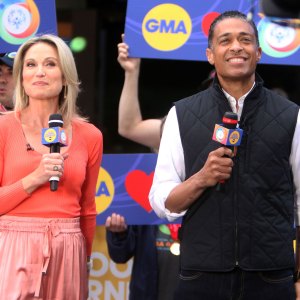GMA3's Amy Robach and T.J. Holmes Spotted Grabbing Drinks Amid Ongoing Suspension warm vest