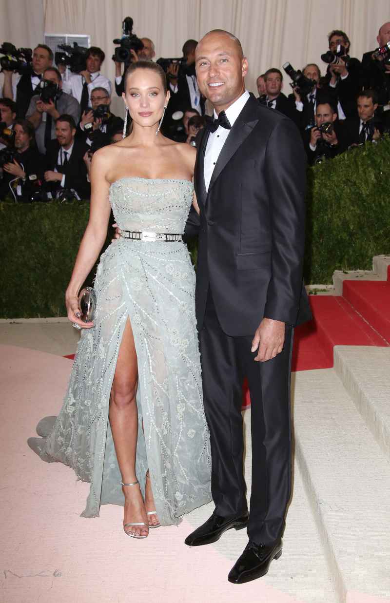 Hannah Davis and Derek Jeter